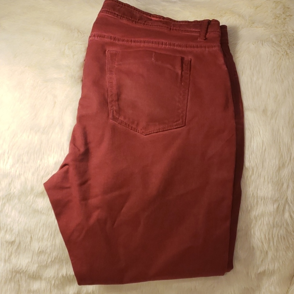 Saks Grey label red pants